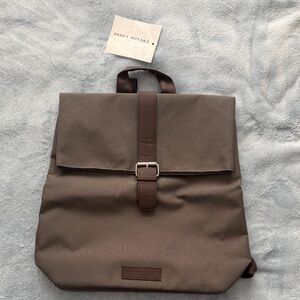 Issey Miyake Taupe and Brown Backpack